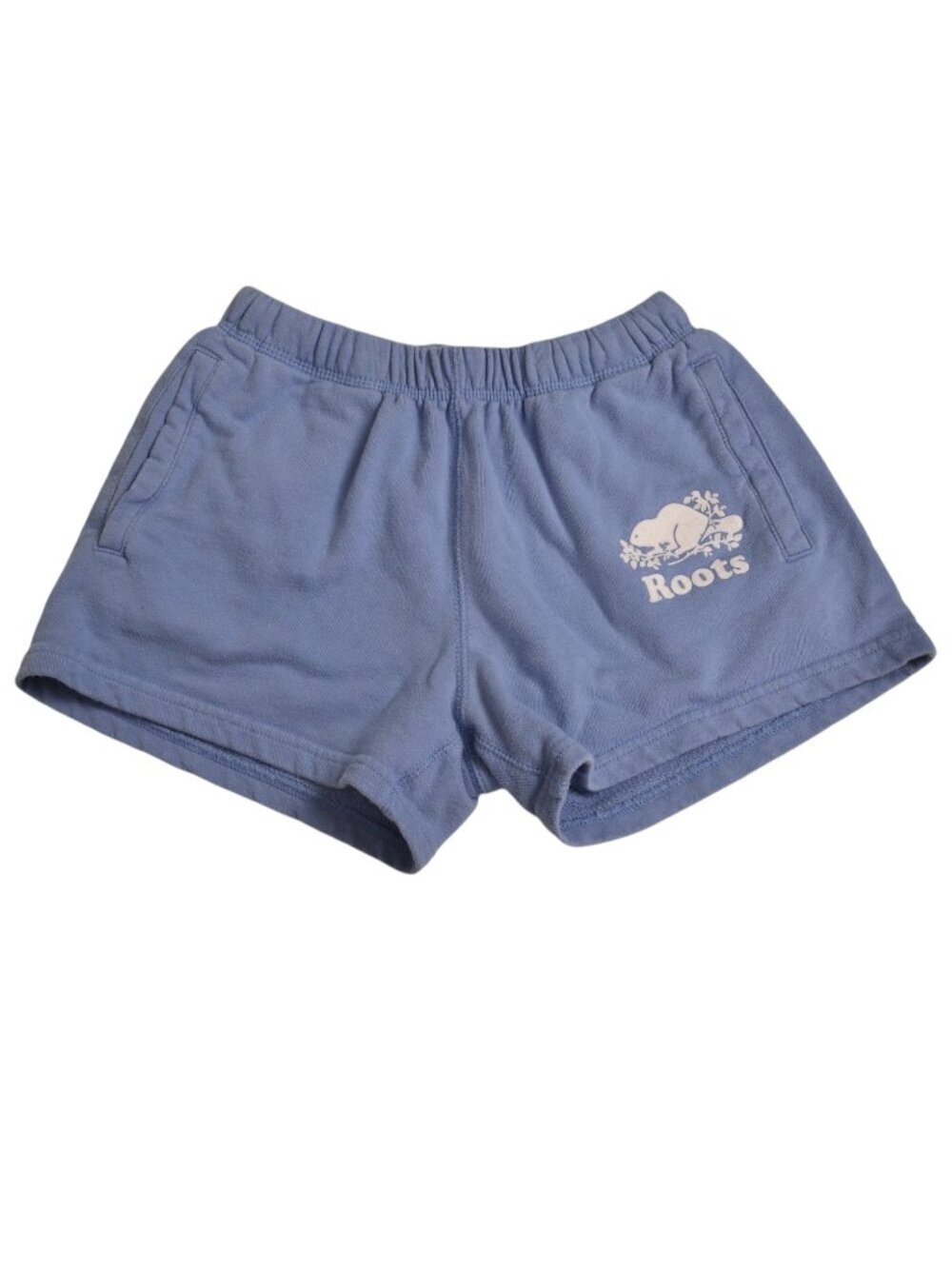 Roots Orginal Sweatshort 3 Inch Short Blue Size XXS